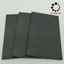 Lot Of 3 100mm x 150mm Rectangle Bases Used For Warhammer Fantasy Nagash K'daai