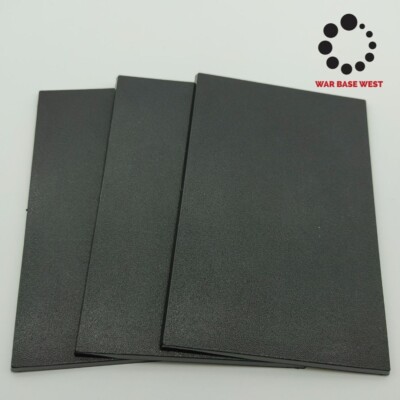 Lot Of 3 100mm x 150mm Rectangle Bases Used For Warhammer Fantasy Nagash K'daai