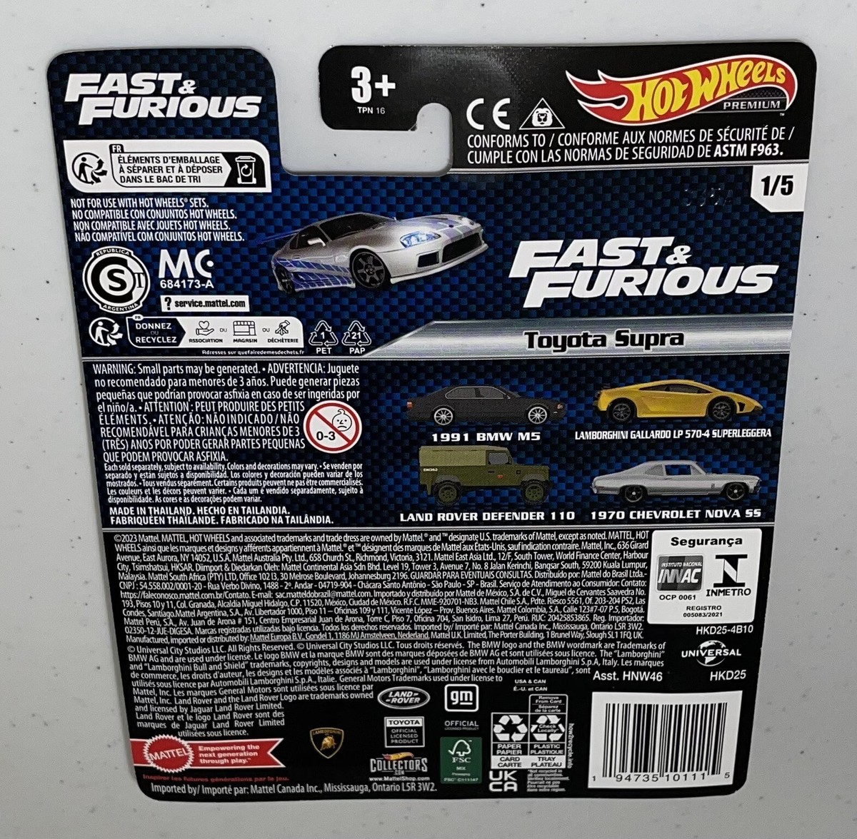 HOT WHEELS FAST & FURIOUS TOYOTA SUPRA MK4 !!! | eBay