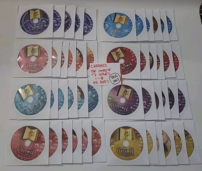 Charmed The Complete Series Seasons 1-8 DVD 48 DVDs Disc Only No Cases Read  