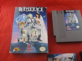 Beetlejuice (Nintendo Entertainment System, 1991) NES COMPLETE w/ Box manual