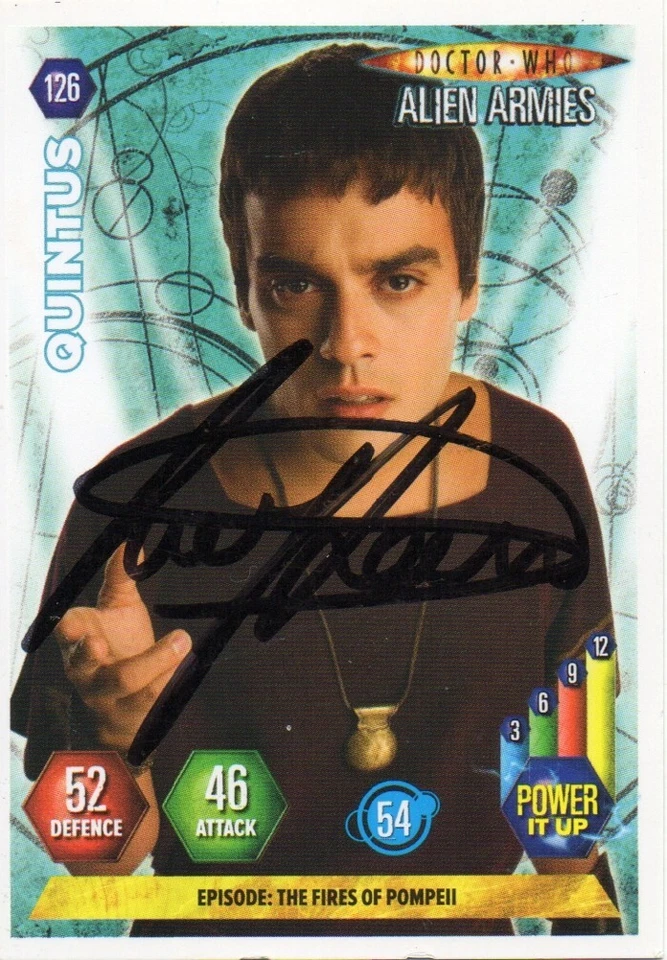 Francois Pandolfo Autograph - Signed 3.5x2.5 Doctor Who Trading Card - Image 1 of 1