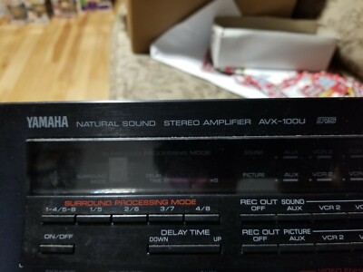 Yamaha AVX-100U stereo sound amplifier | eBay