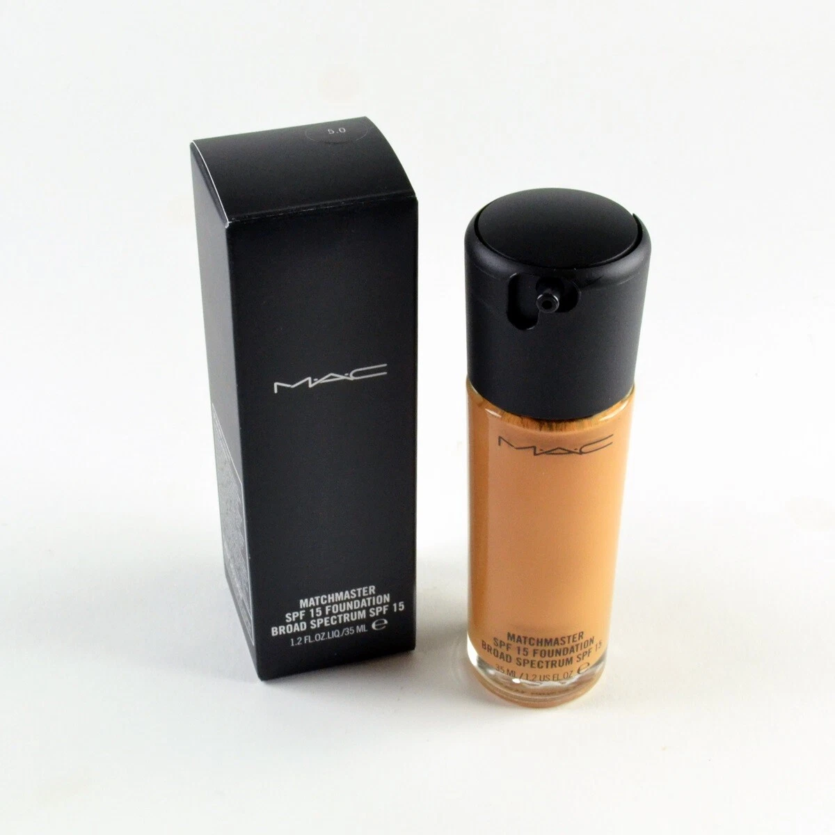 Mac Matchmaster SPF15 Foundation #5.0 - Full Size 35mL / 1.2 Oz.