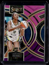2024 Panini Select WNBA #181 Jaelyn Brown Premier Pink Prizm /99