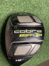 Cobra Baffler T-Rail 19° 3H Hybrid Stiff Flex 65g Tour AD Mens LEFT LH