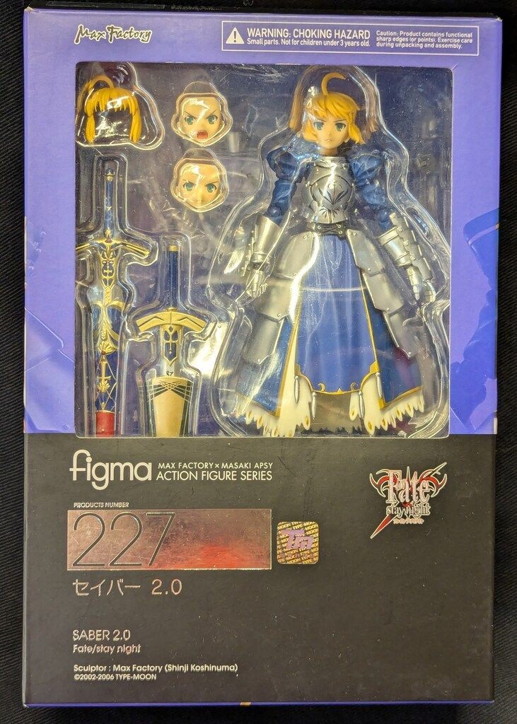 Fate Stay Night Saber 2.0 Figma 227 Figure | eBay