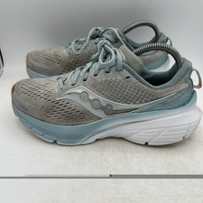 Saucony Guide 17 Womens Size 8.5 Gray Blue White Athletic Running Shoes Sneakers