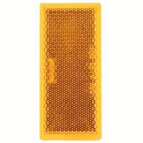 Shoreline Marine SL76657 Self-Adhesive Rectangle Reflector Amber Pack of 1 - Bild 1 von 1