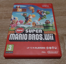 New Super Mario Bros Wii Complete With Manual