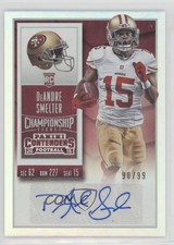 2015 Panini Contenders Rookie Championship Ticket 90/99 DeAndre Smelter Auto 3c7