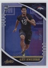 2020 Panini Absolute Rookie Spectrum 194/199 Albert Okwuegbunam #104 1d4