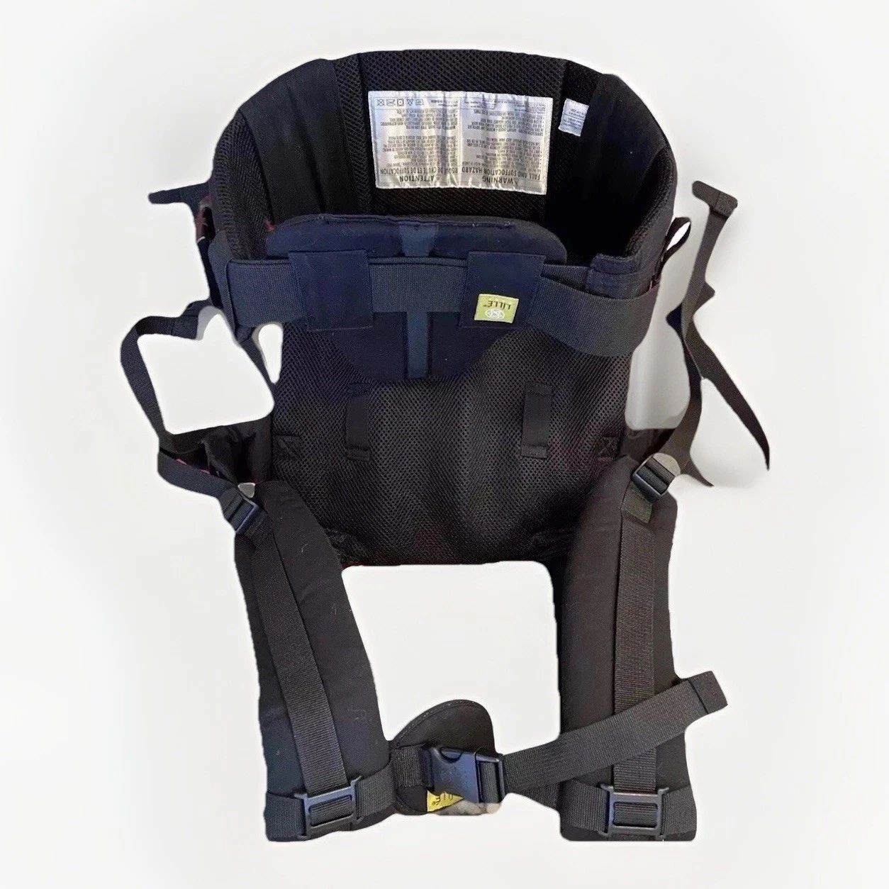 NEW, No Tags Lille Baby Carrier Cool MESH Panel All Seasons 6 in 1 - Black