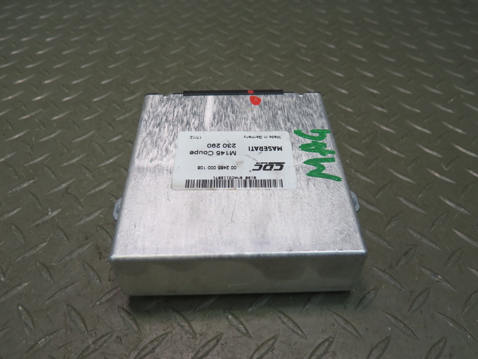 2008-2012 MASERATI GRANTURISMO M145 SUSPENSION CONTROL MODULE 230290