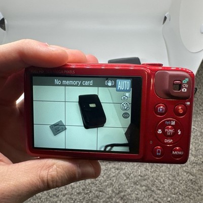 Canon PowerShot SX600 HS 16.0MP Digital Camera - Red for sale