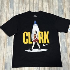 NIKE Caitlin Clark "So Win" Basketball T-Shirt Black Men’s Medium New IO7376-010