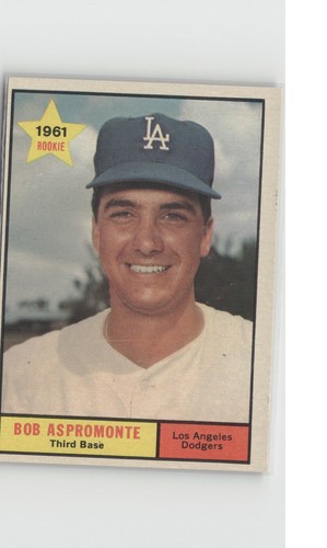 Bob Aspromonte #396 1961 Topps card
