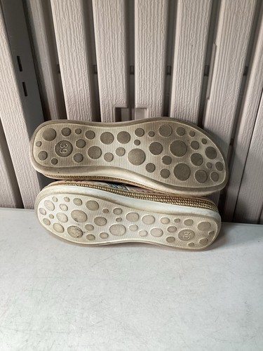 Pavers Touch Fastening Slip On Leather Clogs - Beige - Rainbow - UK 6 EUR 39 - Picture 11 of 24