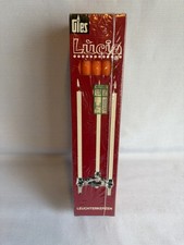 Vintage Gies &bdquo;Lucia&ldquo; Leuchterkerzen OVP &ndash; f&uuml;r Nagel, Quist, BMF Steckleuchter
