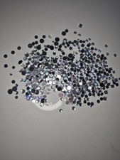 Acrylic Clear Plastic Crafting Gems Roughly 350 Pieces Assorted Sizes