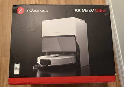 Roborock S8 MaxV Ultra Robot Vacuum, Flexi Arm Design, Heated Air Driving