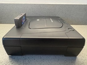 SEGA SATURN ELITE SAROO CONSOLE CLEAN W/ NEW CONTROLLER POWER & AV CABLES