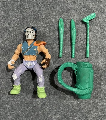 Casey Jones 100% Complete Teenage Mutant Ninja Turtles Playmates 1989 Vintage