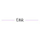 Prüfungsthema - Ethik