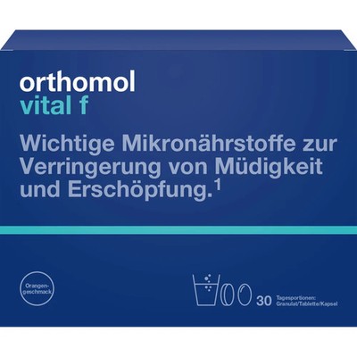 ORTHOMOL Vital F Granulat/Kap./Tabl.Kombip.30 Tage 1 St PZN 01319643