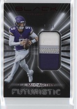 2025 Panini Black Futuristic Emerald 10/25 JJ McCarthy #FUT-JJM rf2