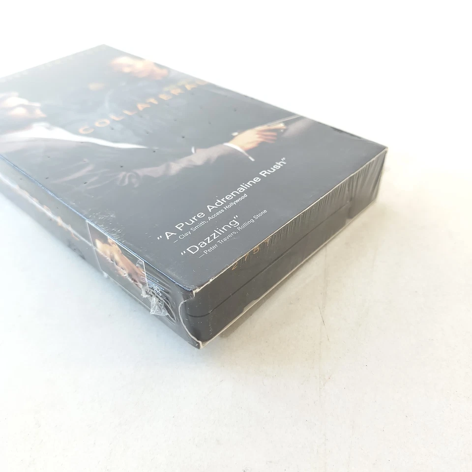 Collateral (VHS, 2004, Widescreen) Sealed New Watermarks Tom Cruise Jamie Fox - Image 4 of 4