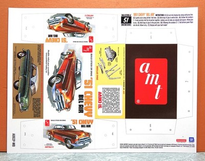 AMT '51 CHEVY BEL AIR MINI BOX SERIES # A862P-MB