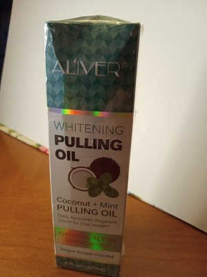 Sliver Whitening Pulling Oil With Mint And Coconut