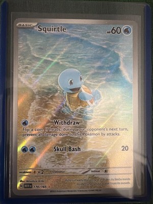 squirtle wartortle blastoise 151 english