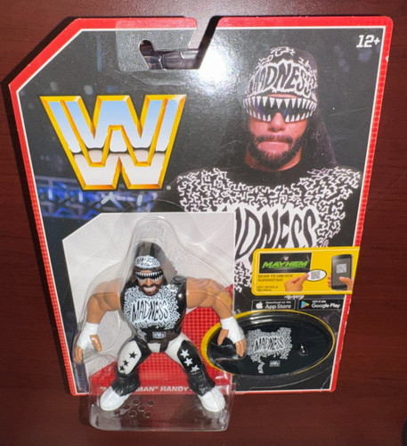 WWE MACHO MAN RANDY SAVAGE Mattel Retro Series 5 W...