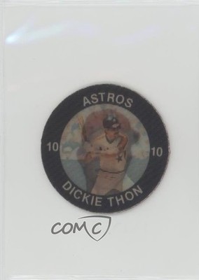 1984 7 Eleven Slurpee Super Star Sports Coins West Region Dickie Thon 0b5