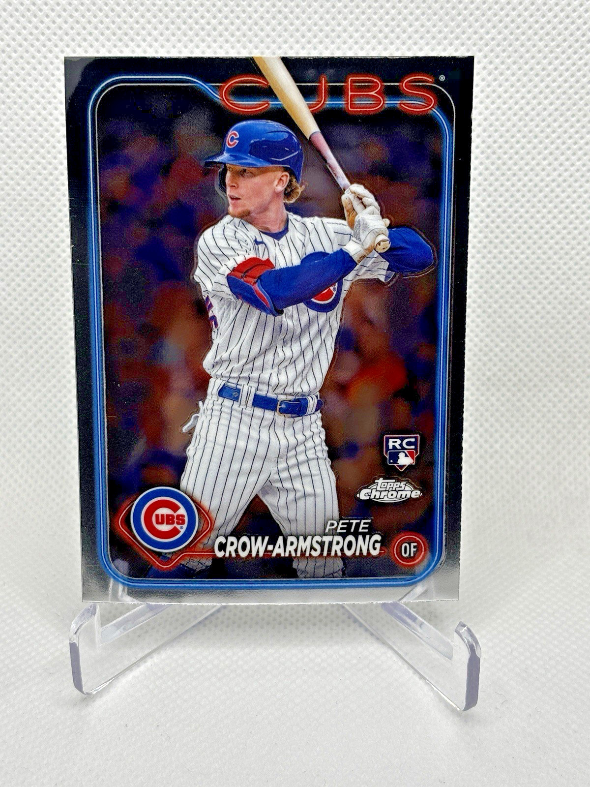 2024 Topps Chrome - Pete Crow-Armstrong #16 Refractor (RC) Chicago Cubs