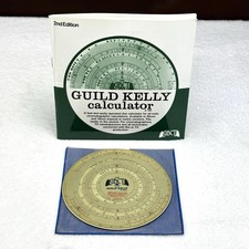 RARE! Vtg 1982 GBCT Guild Kelly 16mm Imperial Depth Field Disc Calculator Kodak