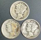 1920 Mercury Dime Year Set