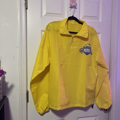 Orlando Bowl Week Jacket Adult M Yellow Champs Capital One Windbreaker Pullover