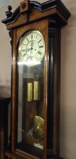 TWIN WEIGHT DRIVEN VIENNA WALL CLOCK GUSTAF BECKER