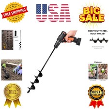 Auger Drill Bit for Planting 1.6x16.5inch Ext...