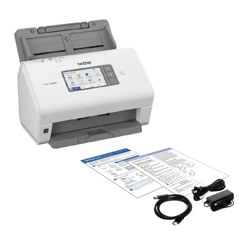 Boardwalk ADS4900W 600 DPI Optical Resolution 100 Sheet ADF Desktop Scanner New - Image 2 of 4