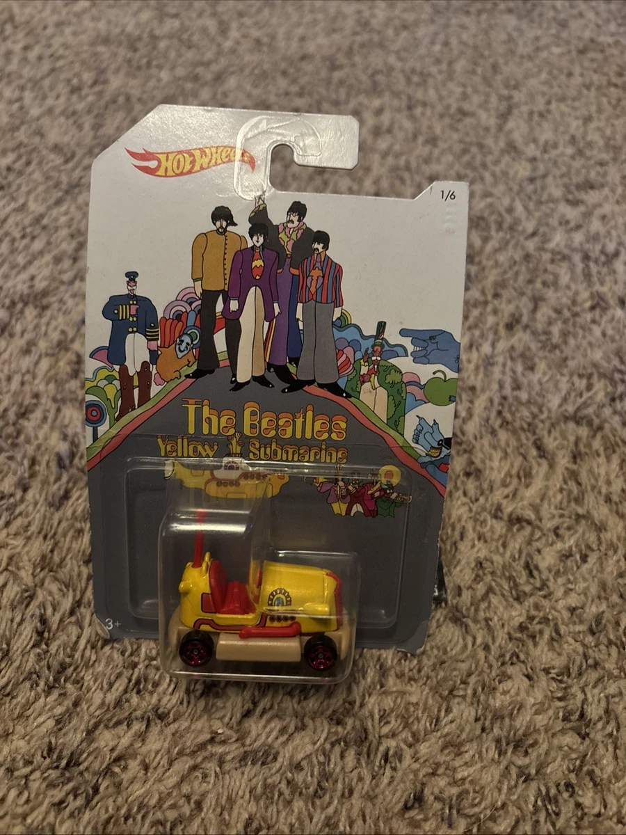 Hot Wheels The Beatles Yellow Submarine Contemporary Diecast Cars