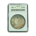 1896 Morgan Silver Dollar ANACS MS 64 *JE