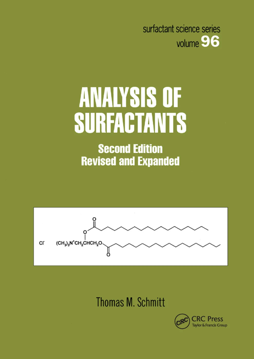 Analysis of Surfactants - 2nd Edition