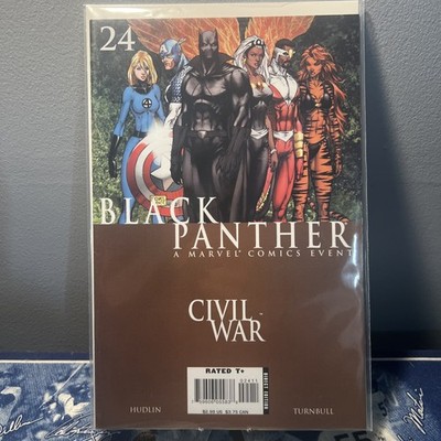 Marvel Comics Civil War - Black Panther #24 - Comic Book