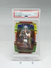 2021 Select #1 Tom Brady Die Cut Green/Yellow Prism PSA 9
