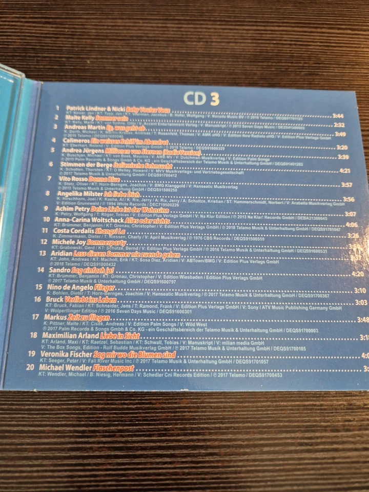 Pool & Grill Schlager Party |  3 CD's, 60 Songs  | Sehr guter Zustand - Bild 4 von 4