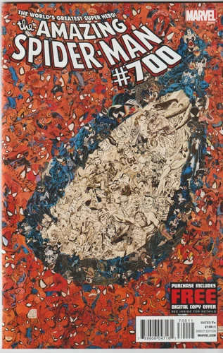 Amazing Spider-Man Vol 1 # 700 Cover A VF/NM Marvel 2013 [XX]